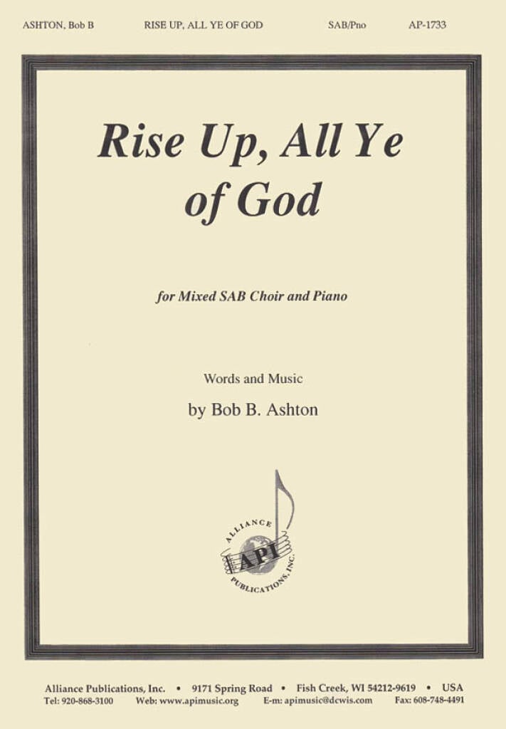 Rise Up, All Ye of God